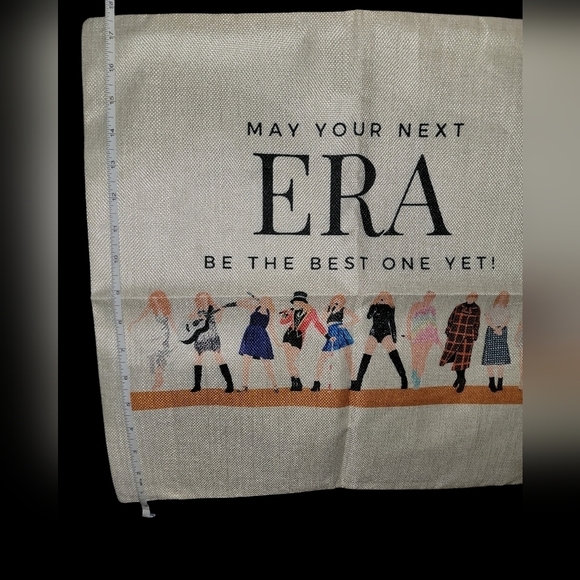 T Swift 18x18 Pillow Cover - Picture 4 of 4